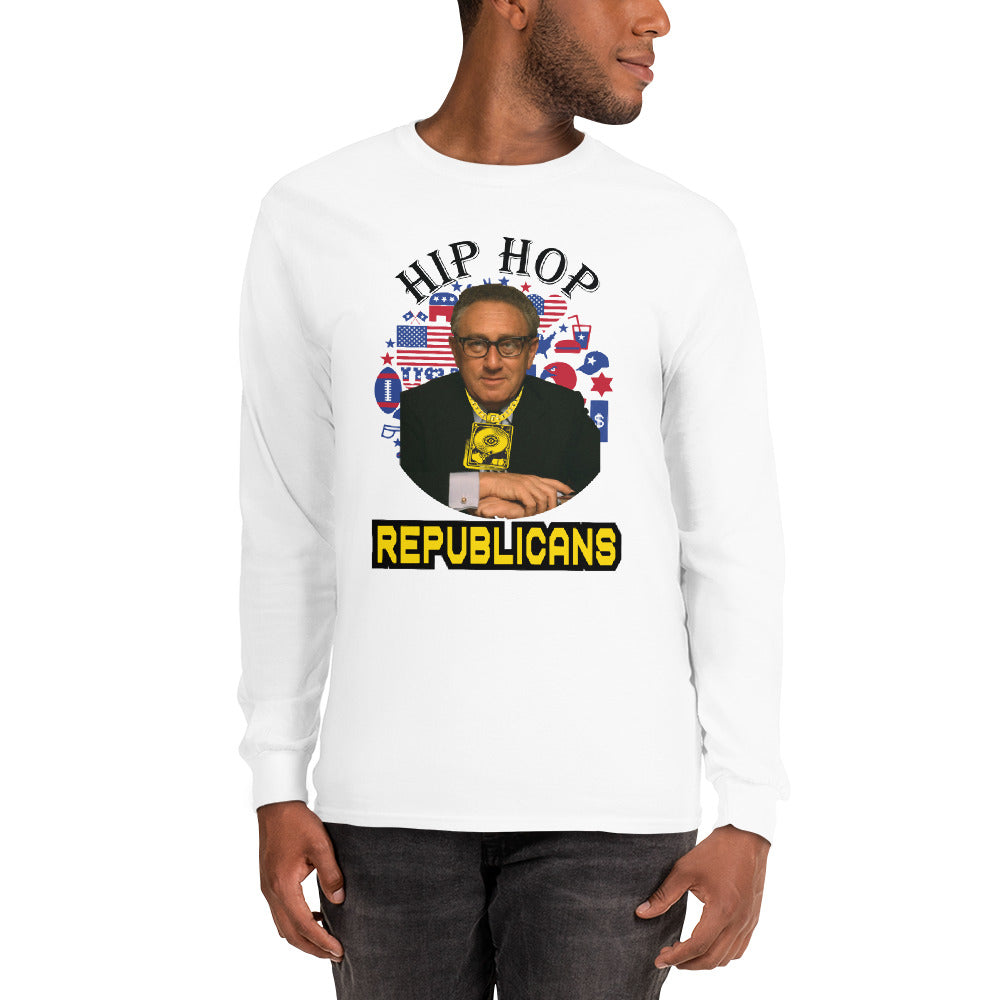 Henry Kissinger Hip-Hop Republicans Long Sleeve Shirt