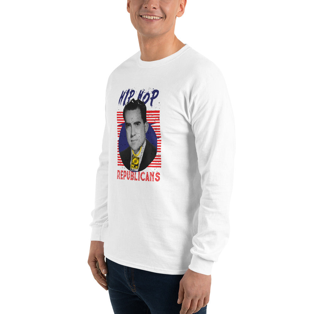Richard Nixon Hip-Hop Republicans Long Sleeve Shirt