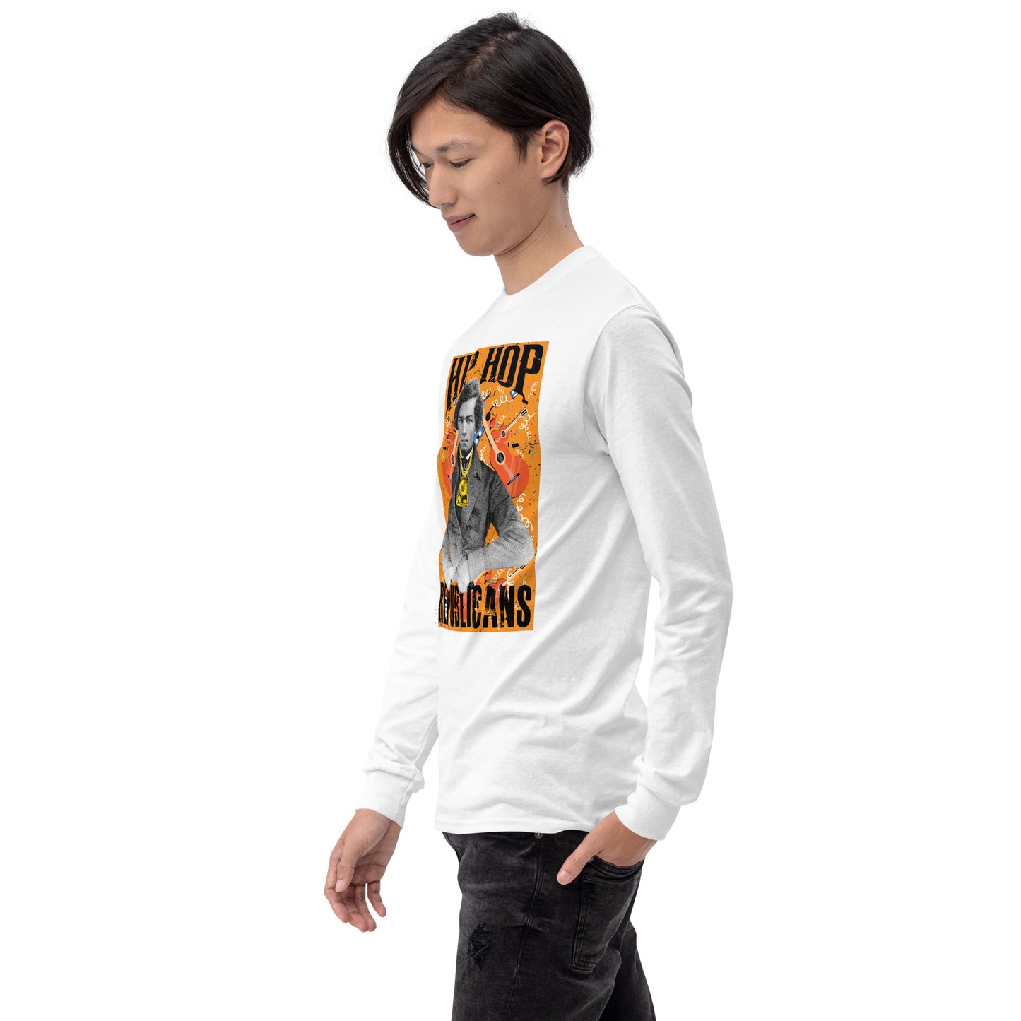 Frederick Douglass Hip-Hop Republicans Long Sleeve Shirt