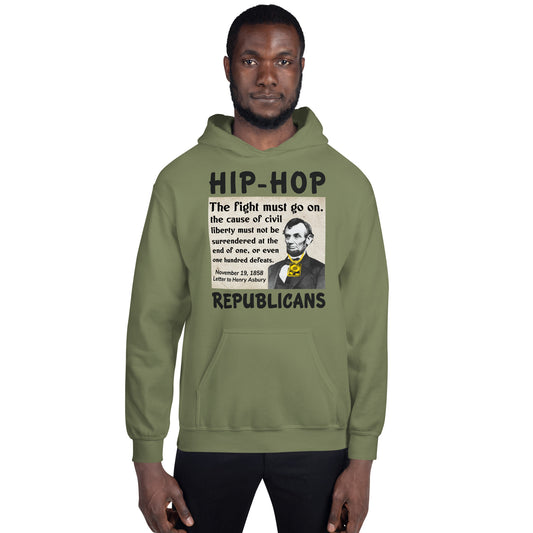 Abraham Lincoln Hip-Hop Republican Hoodie Design