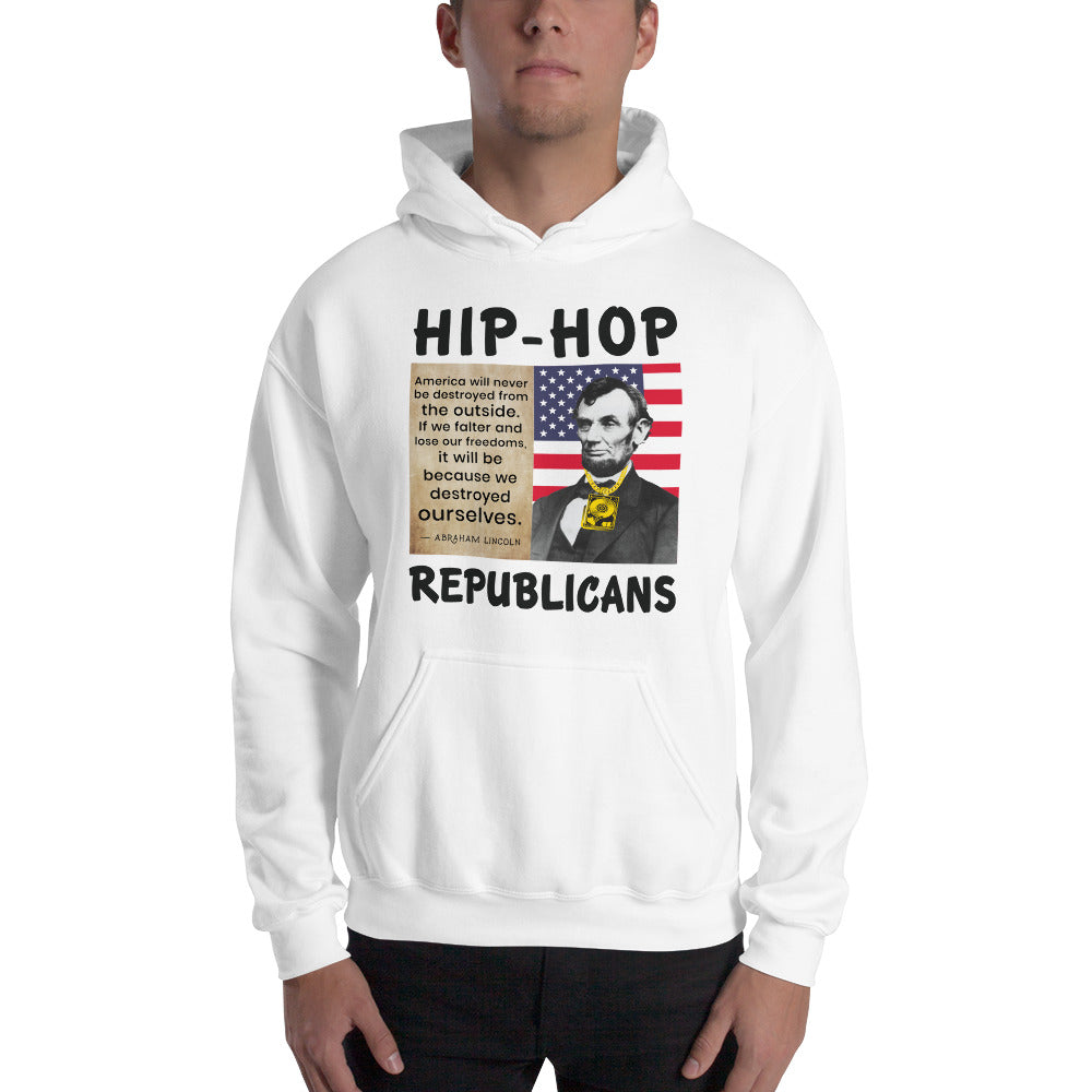 Abraham Lincoln Hip-Hop Republicans Hoodie