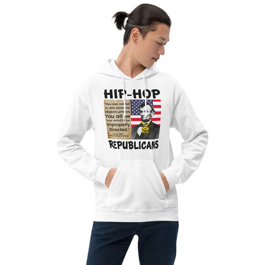 Abraham Lincoln Hip-Hop Republican Hoodie Design
