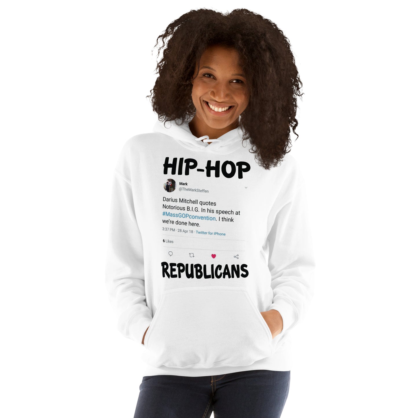 Mark Tweet Hip-Hop Republicans Hoodie
