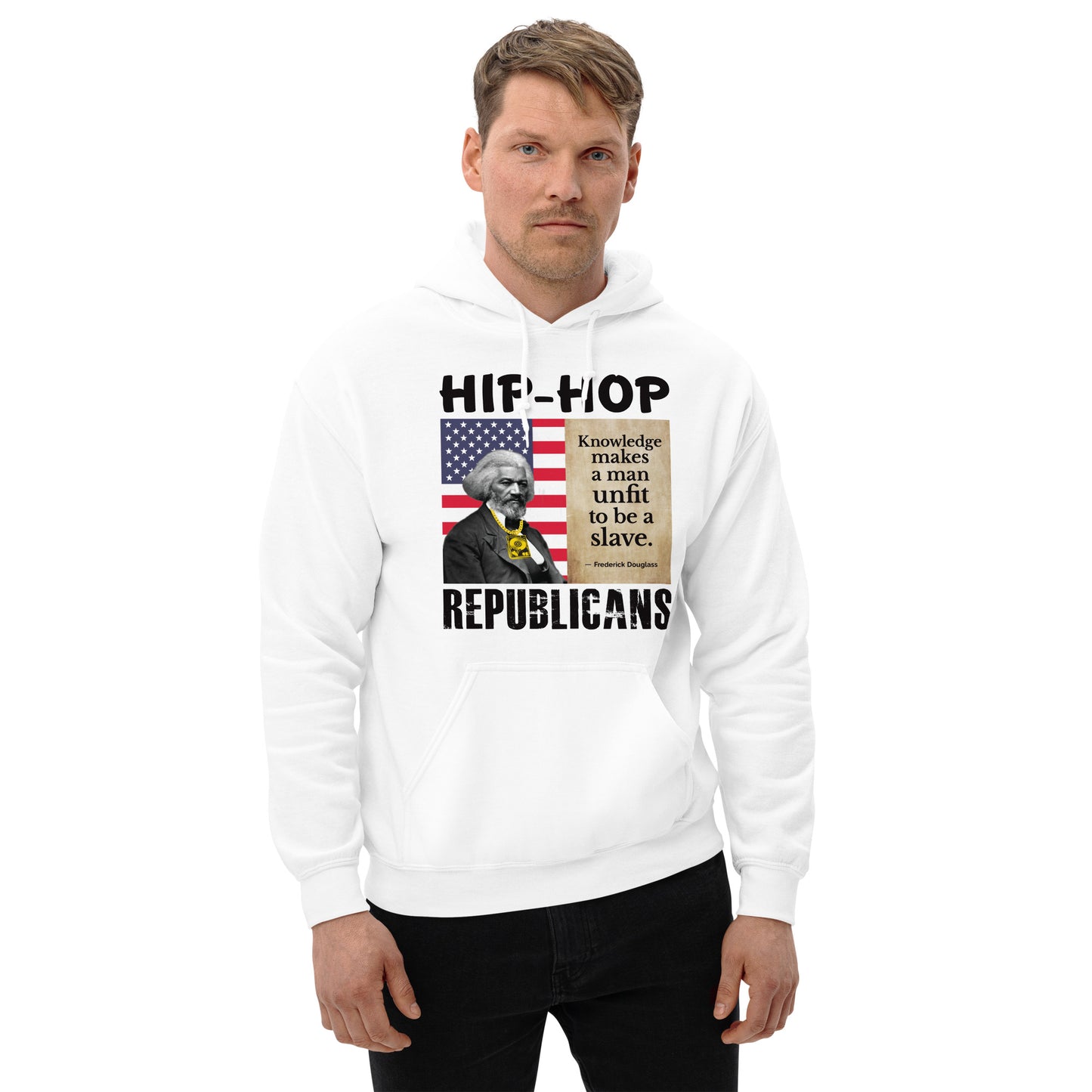Frederick Douglass Hip-Hop Republicans Hoodie