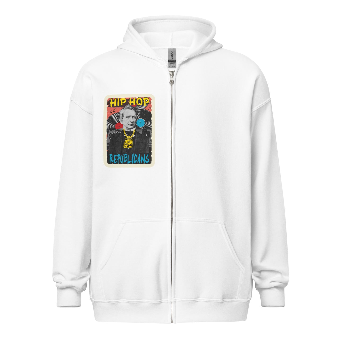 William H. Seward Hip-Hop Republicans Zipper Jacket