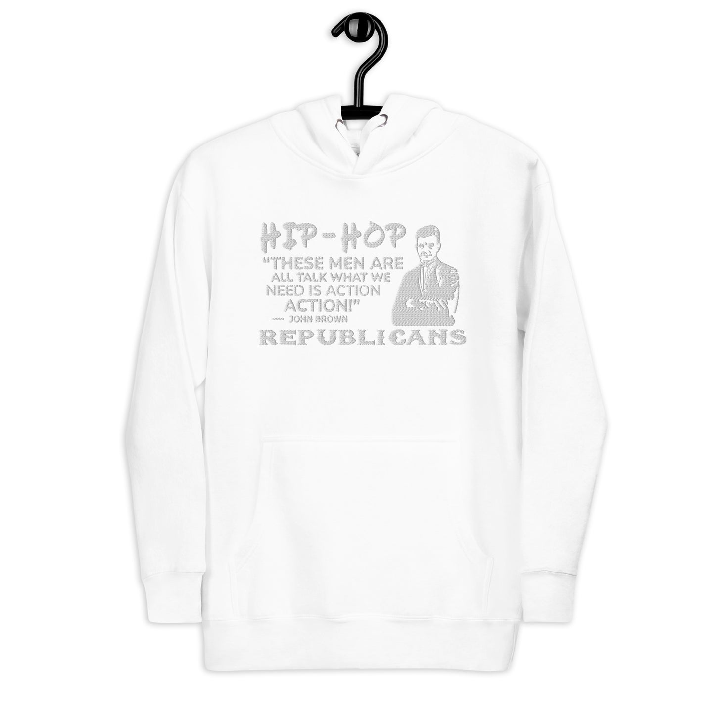 Embroidery John Brown Premium Hoodie