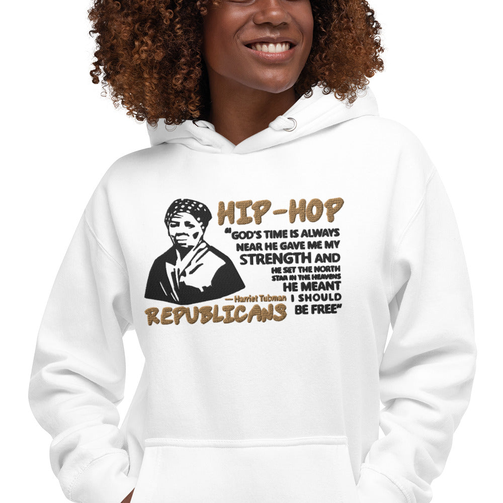 Embroidery Harriet Tubman Premium Hoodie