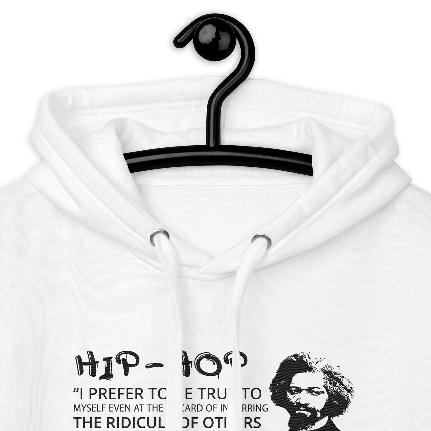 Embroidery Frederick Douglass Premium Hoodie