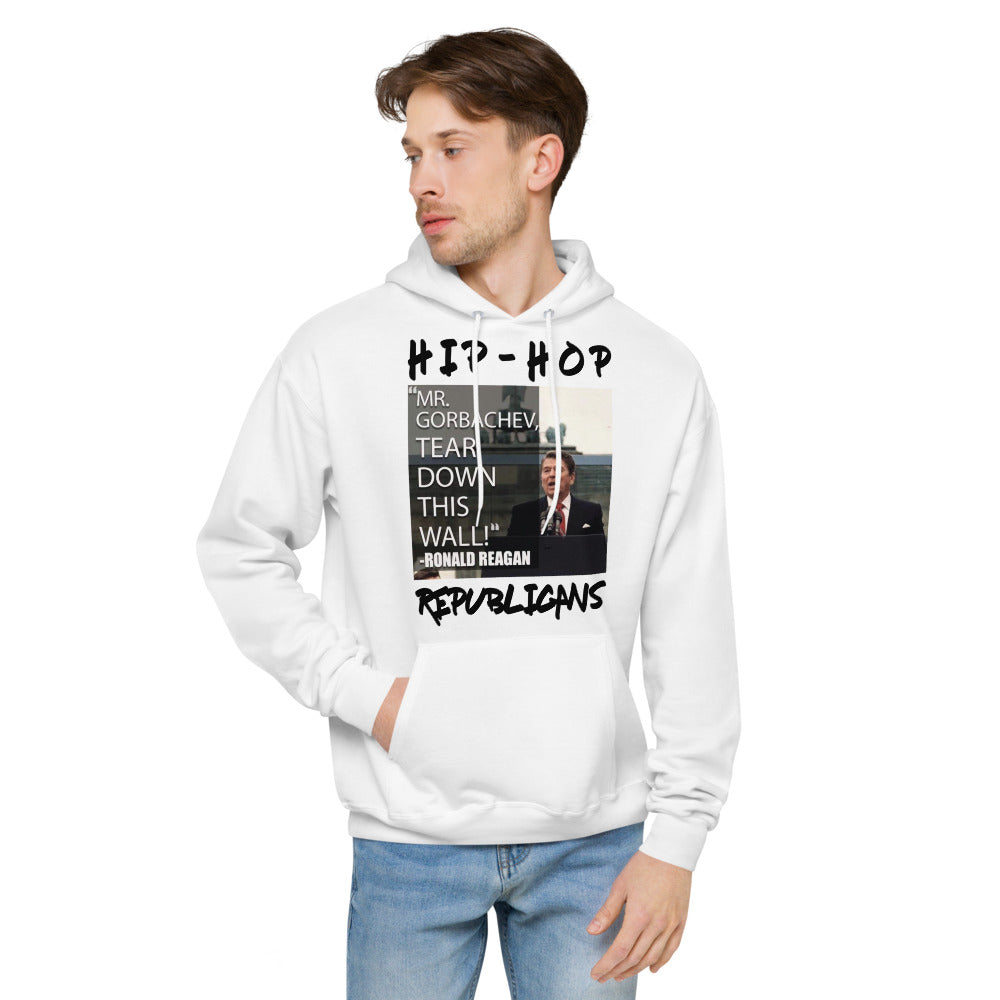 Unisex Hoodie | Hip-Hop Republicans | Ronald Reagan Quotes Hoodie