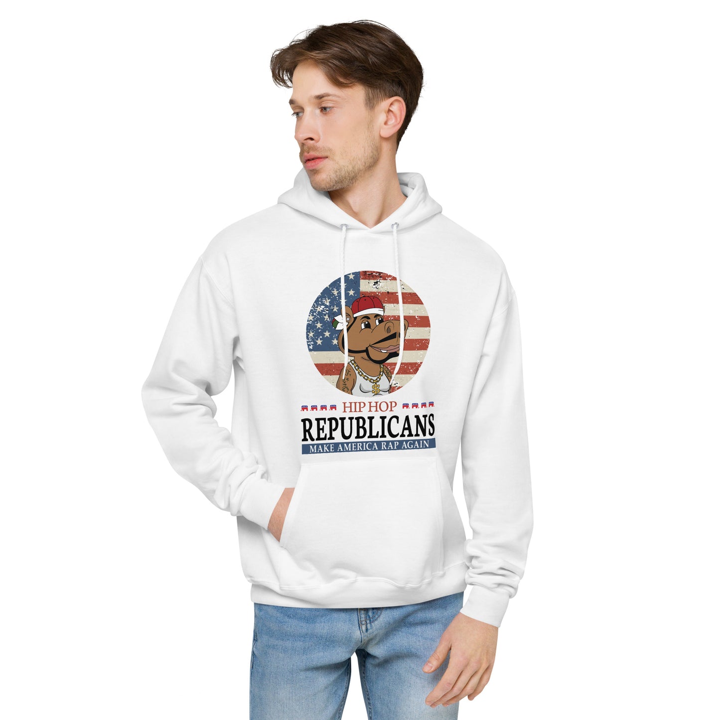 Unisex fleece hoodie