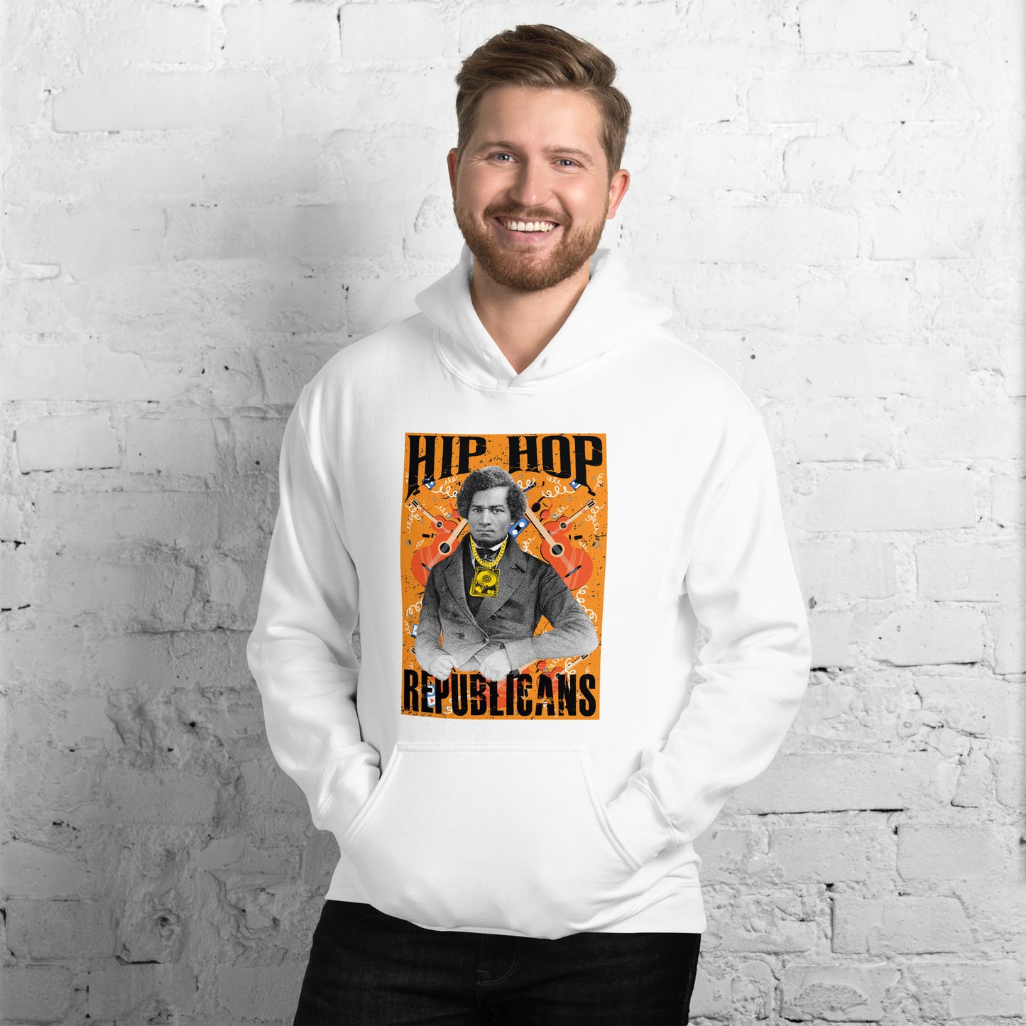 Empowering Voices: Frederick Douglass x Hip Hop x Republican Tee Design