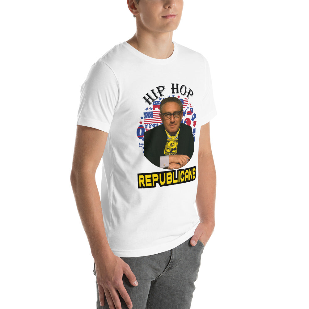Shaping Global Relations: Henry Kissinger x Hip Hop x Republican Tee Design