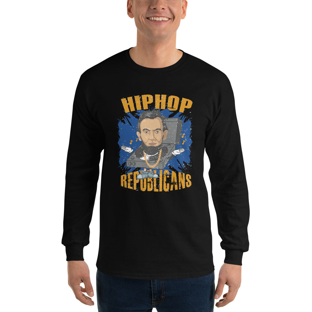 Abraham Lincoln Hip-Hop Republicans Long Sleeve Shirt