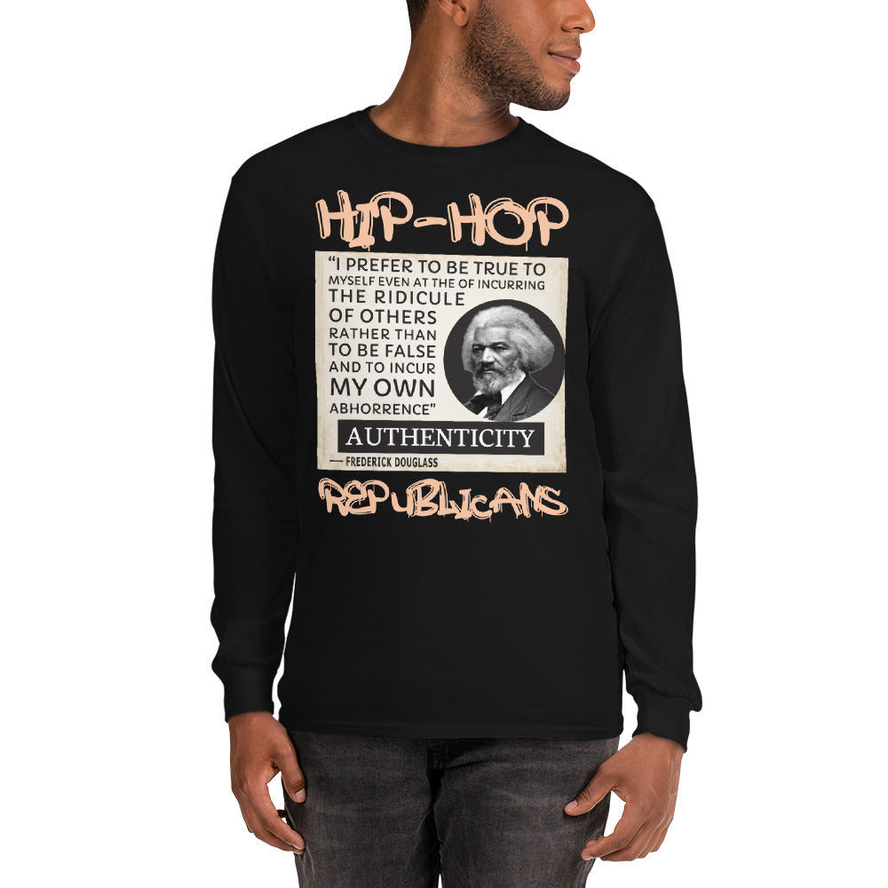 Frederick Douglass Hip-Hop Republicans Long Sleeve Shirt
