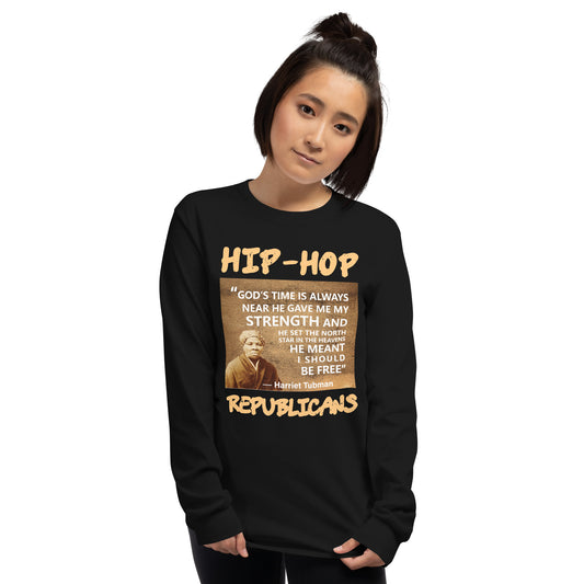 Harriet Tubman Hip-Hop Republicans Long Sleeve Shirt