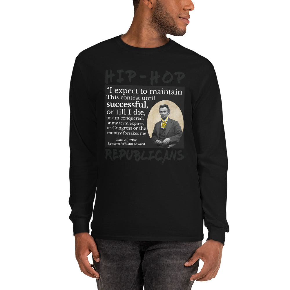 Abraham Lincoln Hip-Hop Republicans Long Sleeve Shirt