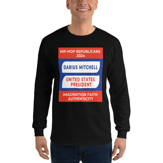 Campaign Hoodie, Hip-Hop Republicans 2024, Darius Mitchell, United States President, Imagination Faith Authenticity