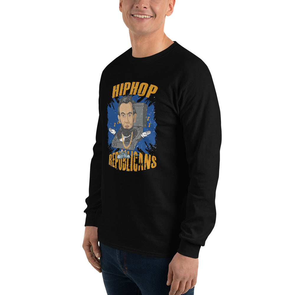 Abraham Lincoln Hip-Hop Republicans Long Sleeve Shirt