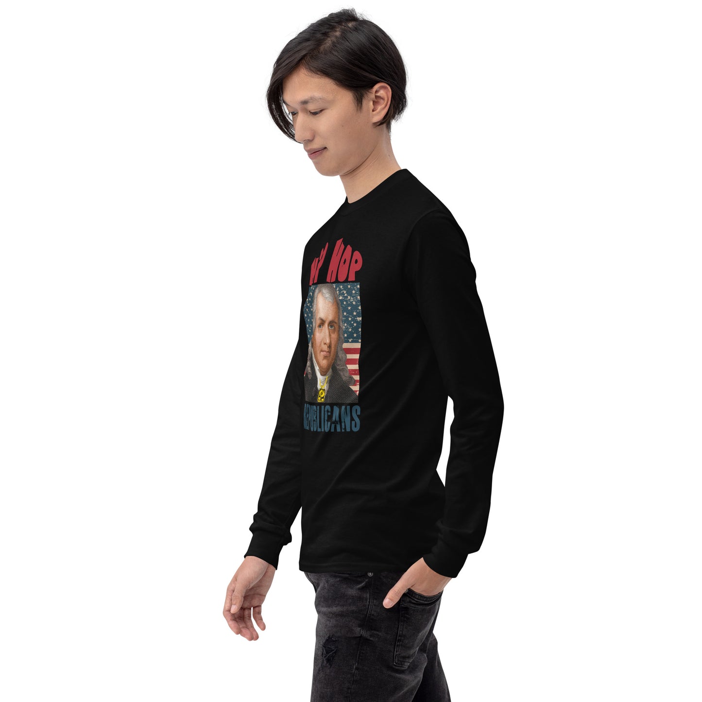 Samuel Chase Hip-Hop Republicans Long Sleeve Shirt