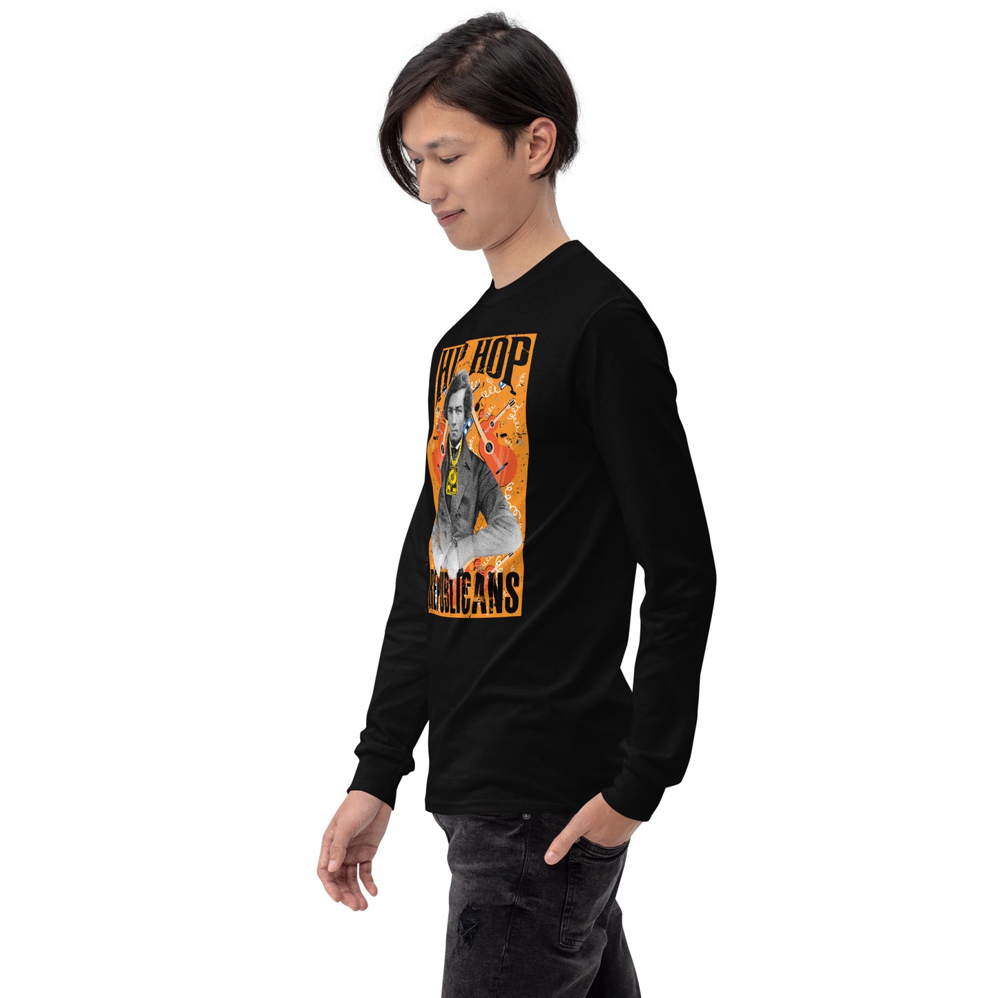 Frederick Douglass Hip-Hop Republicans Long Sleeve Shirt