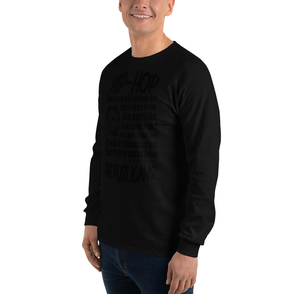 Abraham Lincoln Hip-Hop Republicans Long Sleeve Shirt