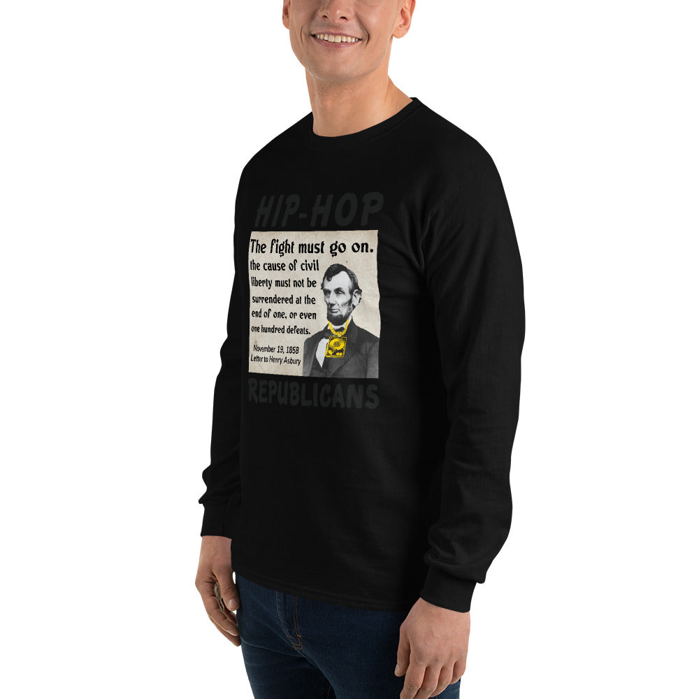Abraham Lincoln Hip-Hop Republicans Long Sleeve Shirt