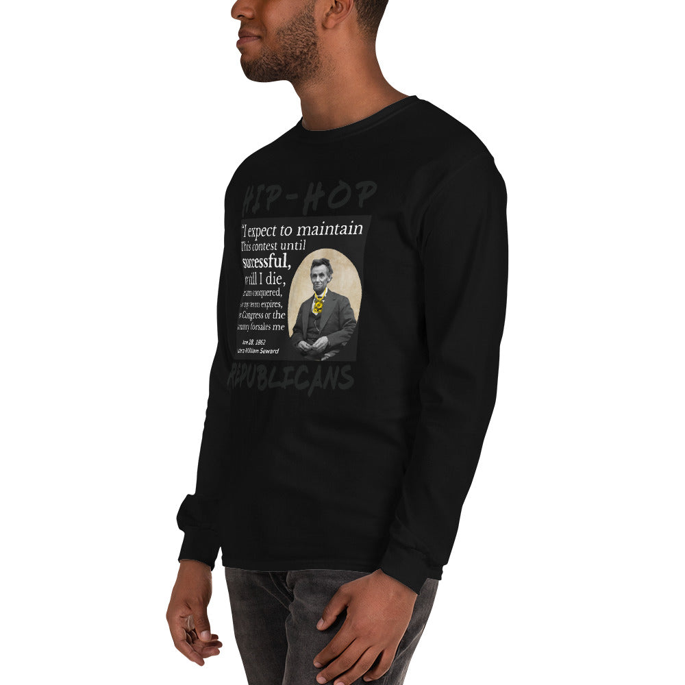 Abraham Lincoln Hip-Hop Republicans Long Sleeve Shirt