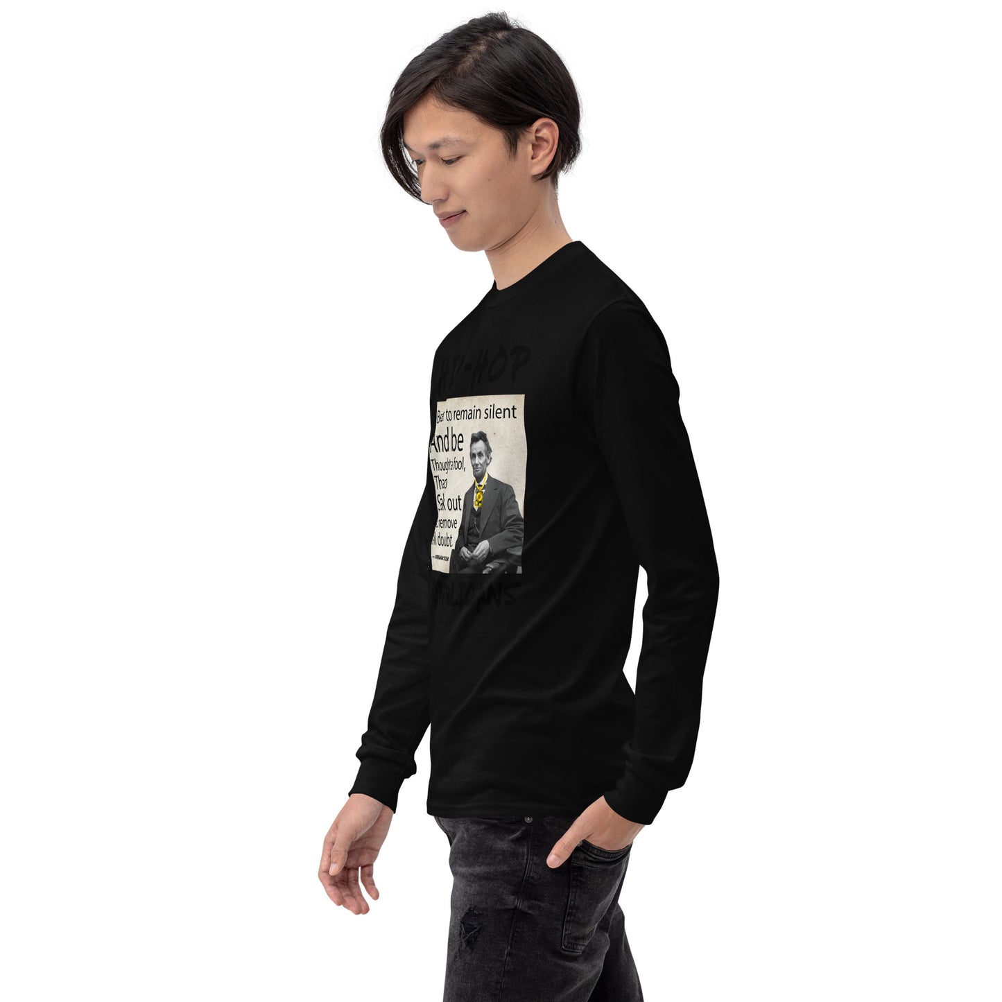 Abraham Lincoln Hip-Hop Republicans Long Sleeve Shirt