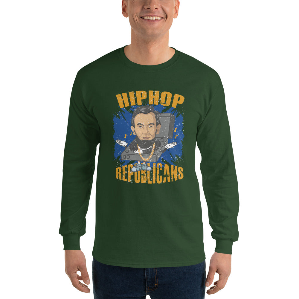 Abraham Lincoln Hip-Hop Republicans Long Sleeve Shirt