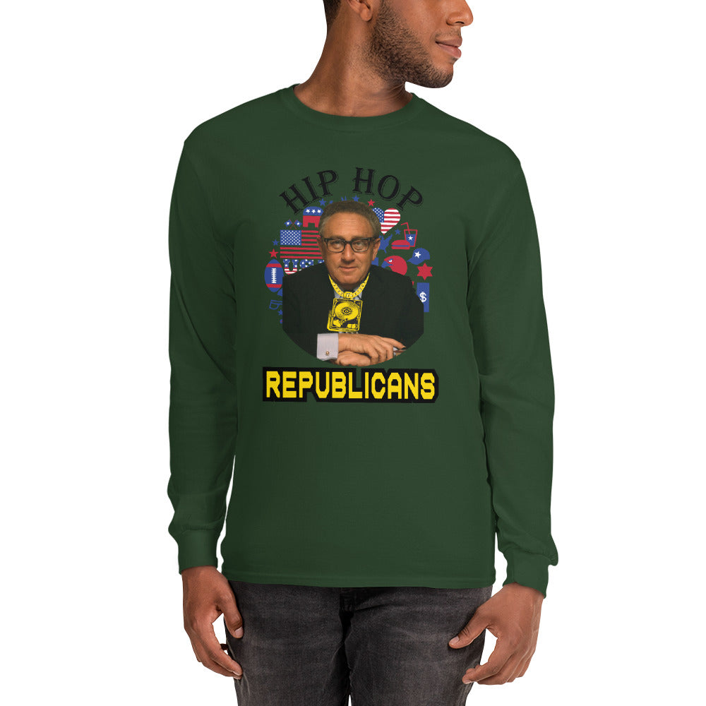 Henry Kissinger Hip-Hop Republicans Long Sleeve Shirt