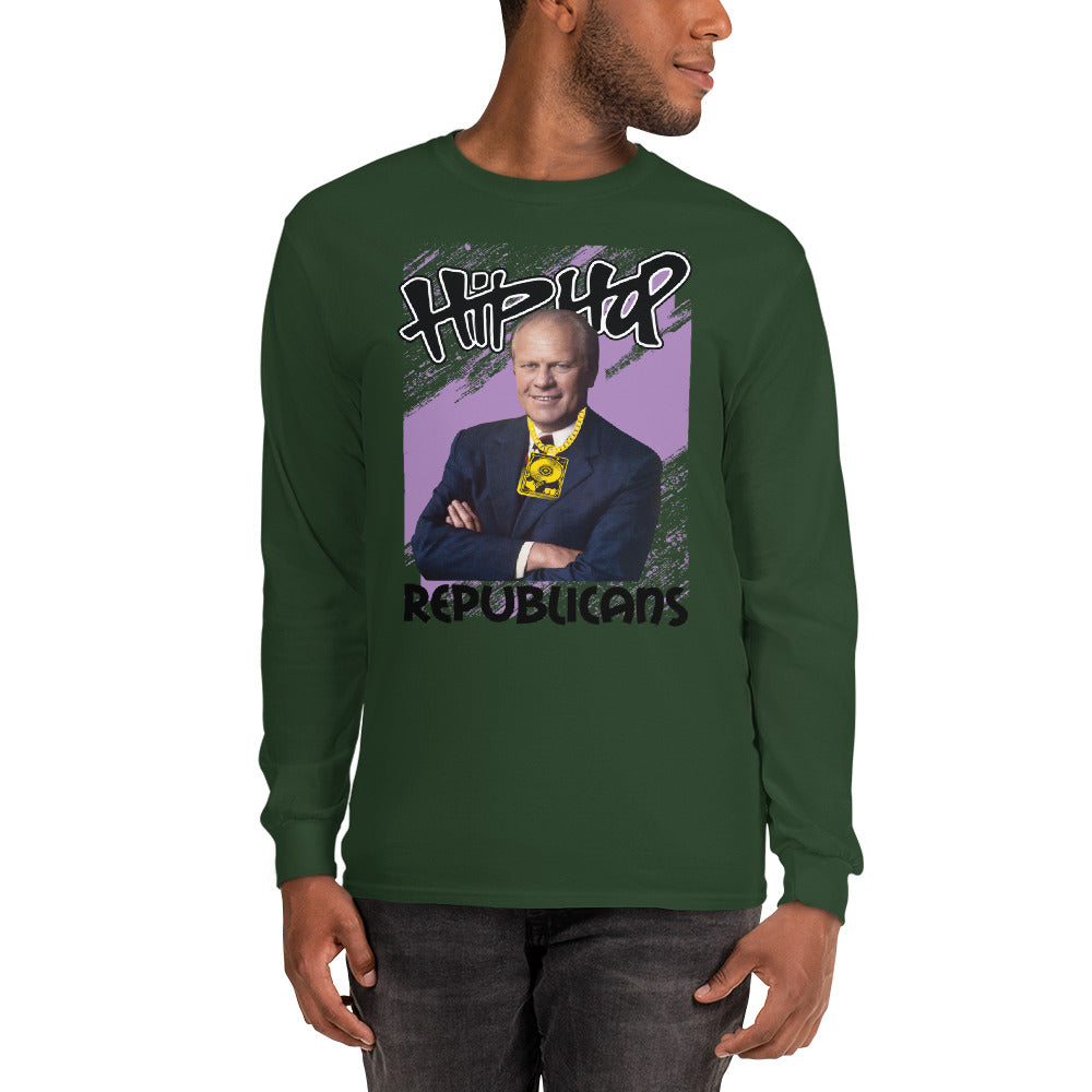 Gerald Ford Hip-Hop Republicans Long Sleeve Shirt