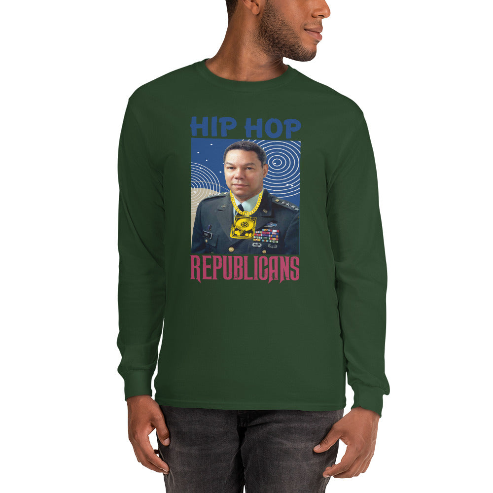 Colin Powell Hip-Hop Republicans Long Sleeve Shirt