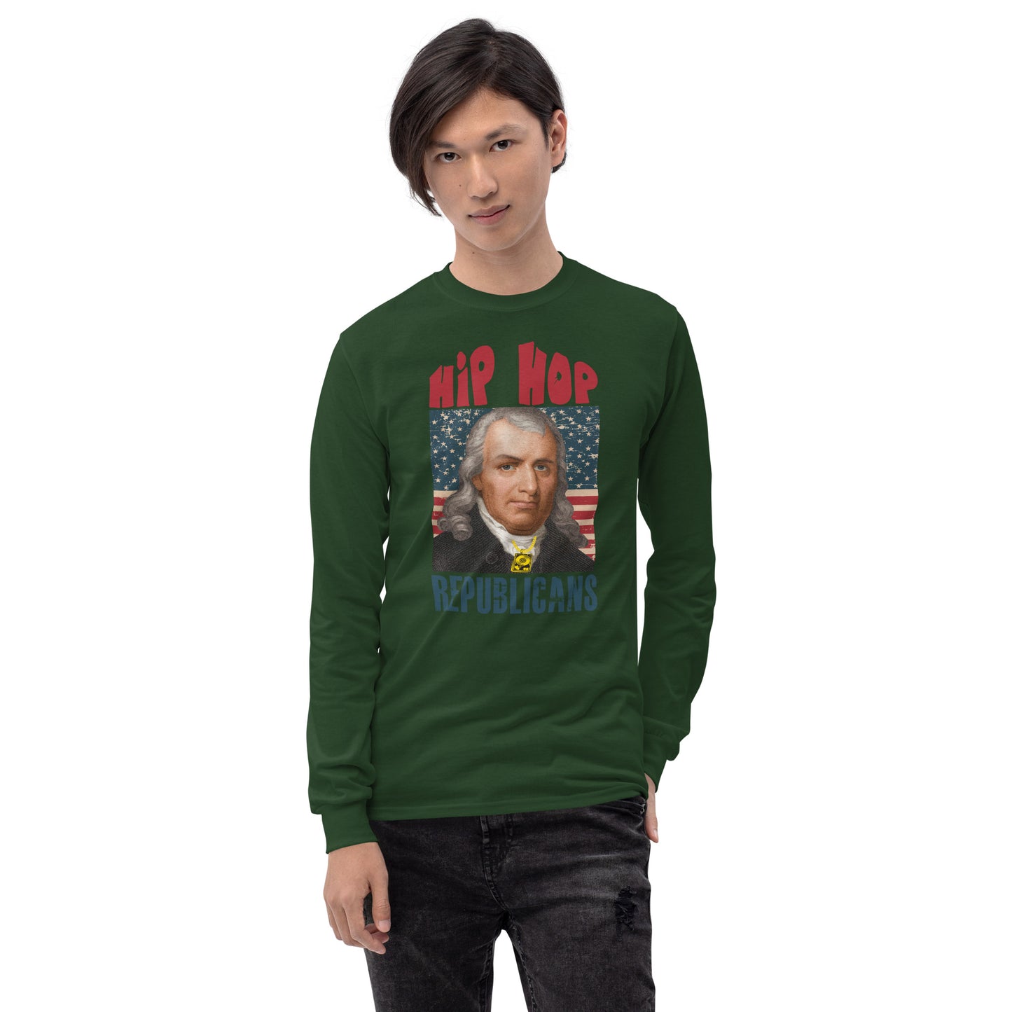 Samuel Chase Hip-Hop Republicans Long Sleeve Shirt
