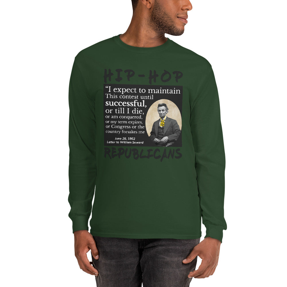 Abraham Lincoln Hip-Hop Republicans Long Sleeve Shirt