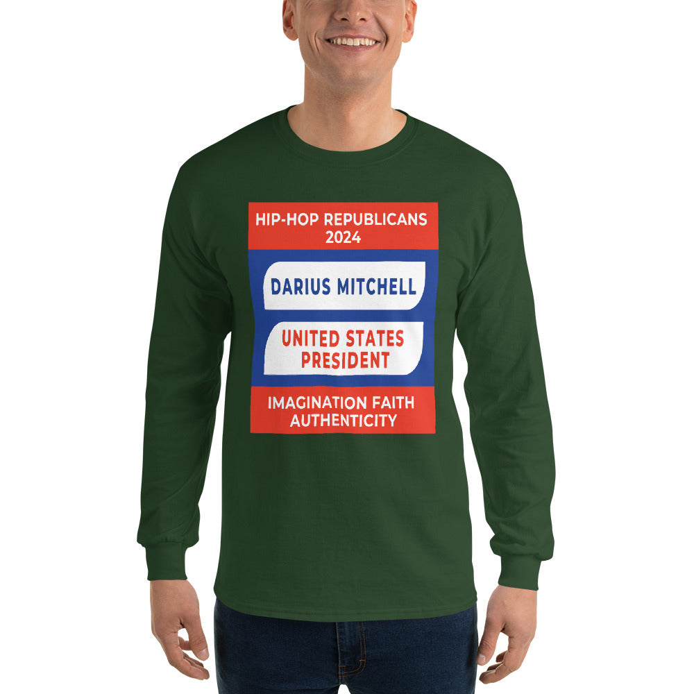 Campaign Hoodie, Hip-Hop Republicans 2024, Darius Mitchell, United States President, Imagination Faith Authenticity
