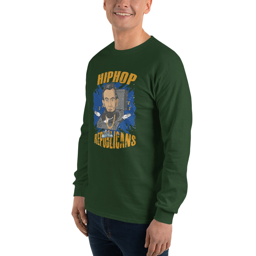 Abraham Lincoln Hip-Hop Republicans Long Sleeve Shirt