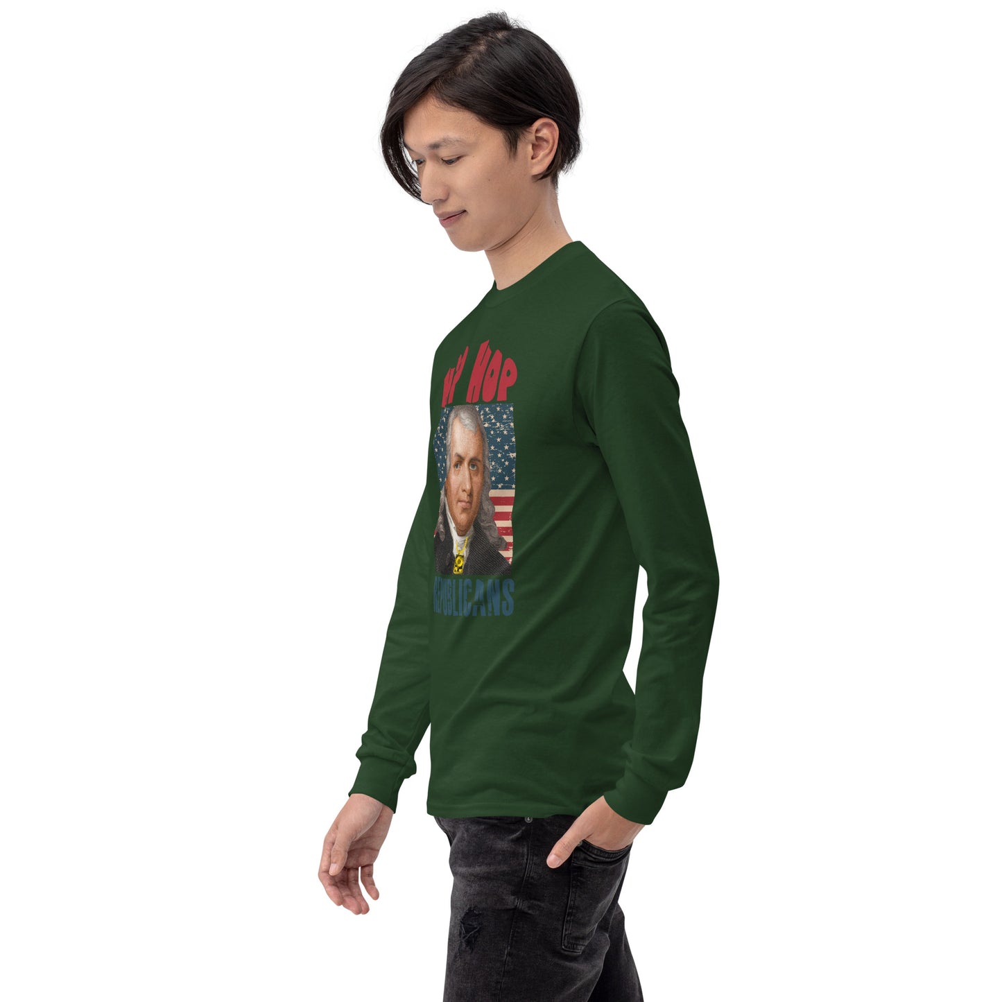 Samuel Chase Hip-Hop Republicans Long Sleeve Shirt