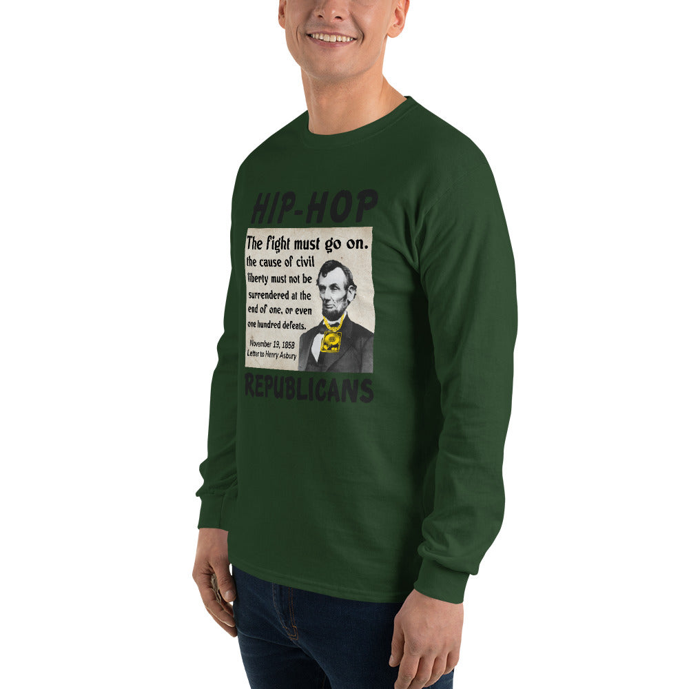 Abraham Lincoln Hip-Hop Republicans Long Sleeve Shirt