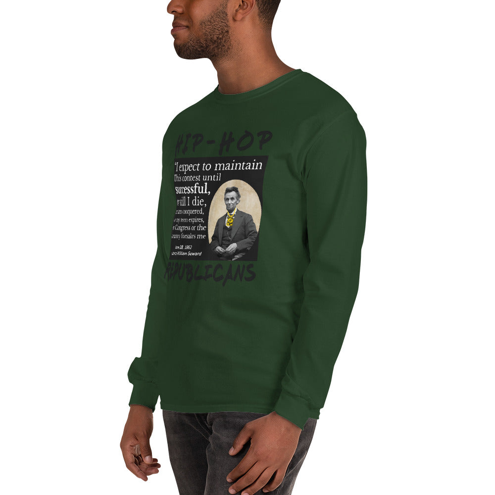Abraham Lincoln Hip-Hop Republicans Long Sleeve Shirt