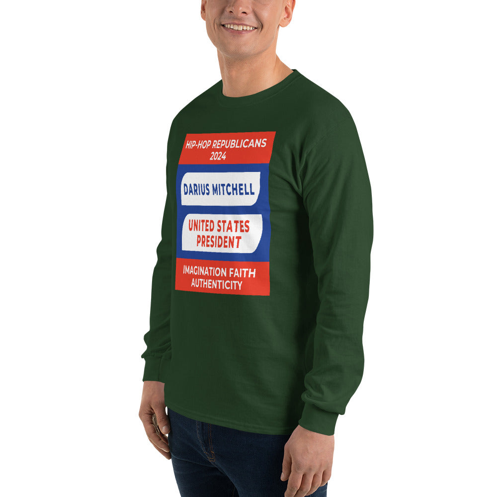 Campaign Hoodie, Hip-Hop Republicans 2024, Darius Mitchell, United States President, Imagination Faith Authenticity