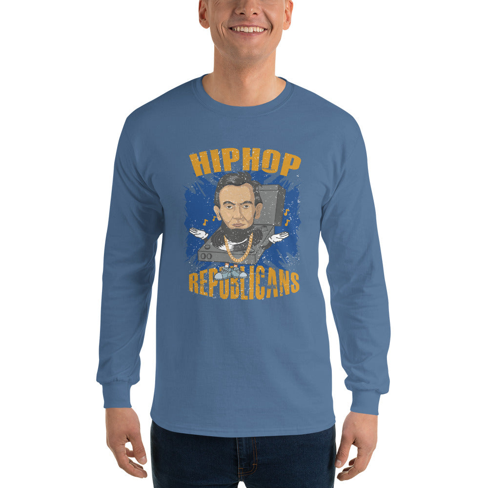 Abraham Lincoln Hip-Hop Republicans Long Sleeve Shirt