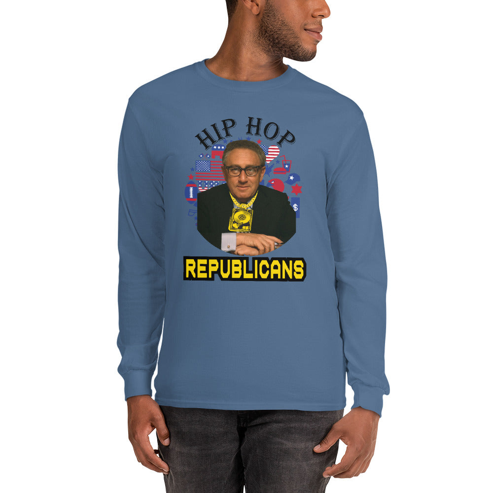 Henry Kissinger Hip-Hop Republicans Long Sleeve Shirt