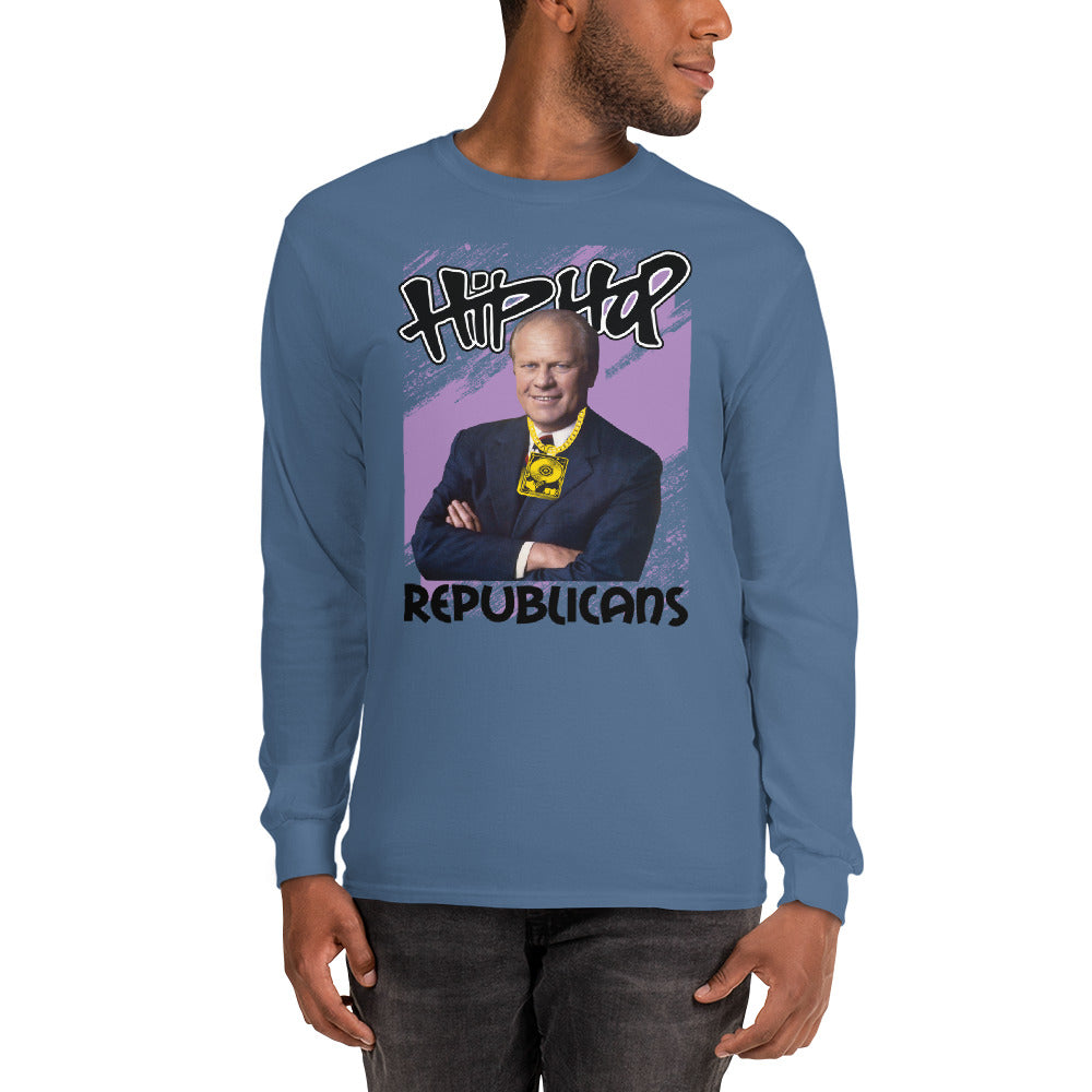 Gerald Ford Hip-Hop Republicans Long Sleeve Shirt