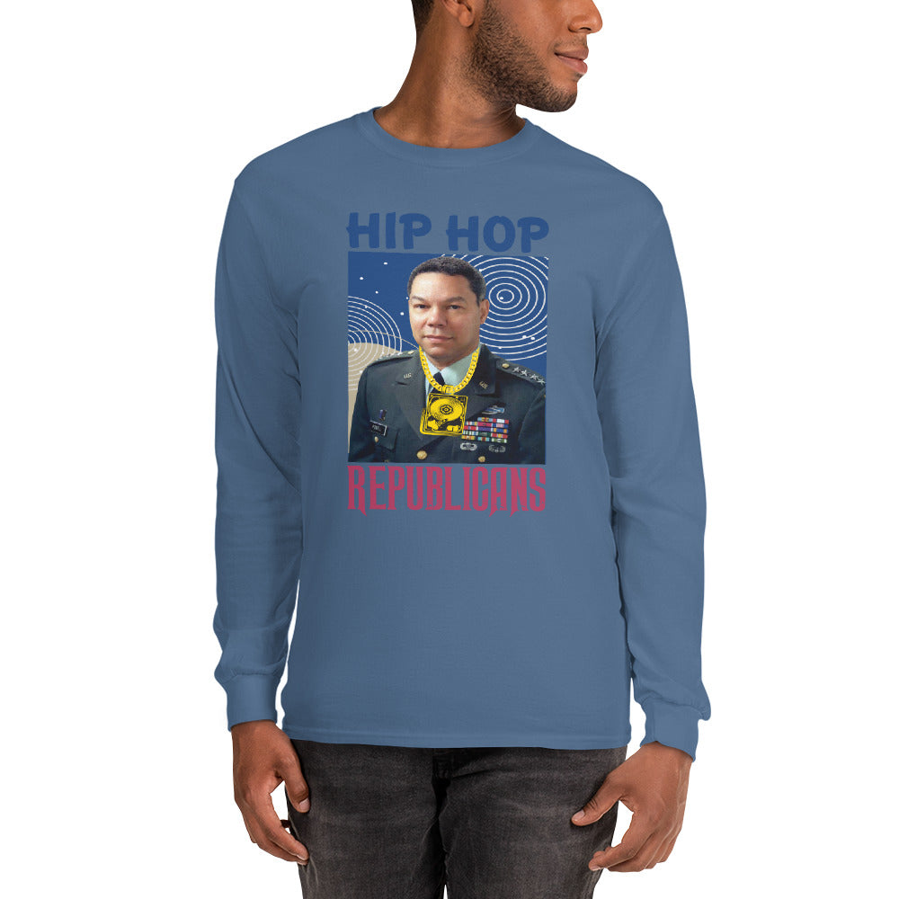Colin Powell Hip-Hop Republicans Long Sleeve Shirt