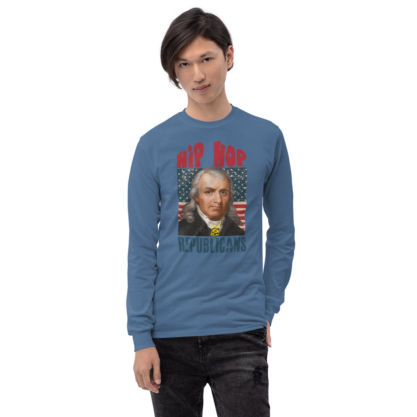 Samuel Chase Hip-Hop Republicans Long Sleeve Shirt