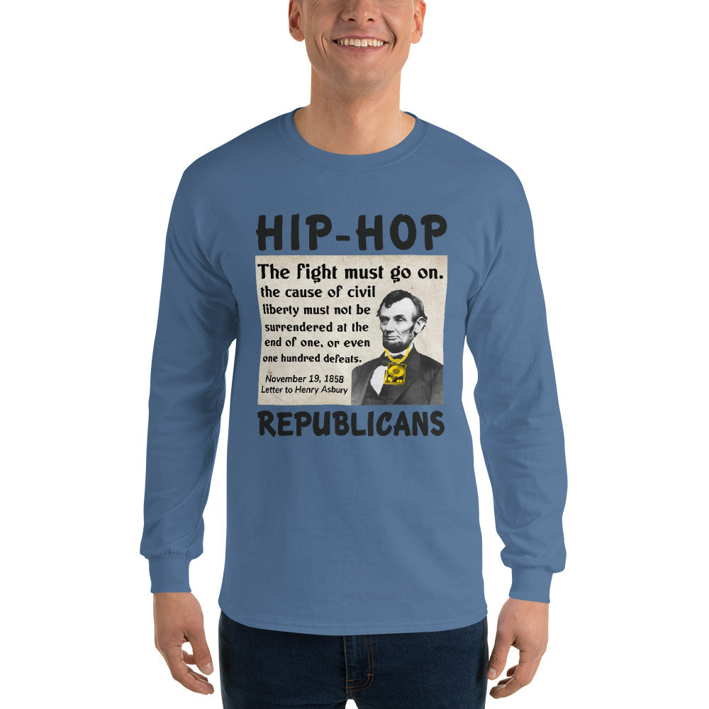 Abraham Lincoln Hip-Hop Republicans Long Sleeve Shirt