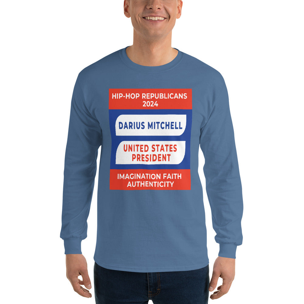 Campaign Hoodie, Hip-Hop Republicans 2024, Darius Mitchell, United States President, Imagination Faith Authenticity