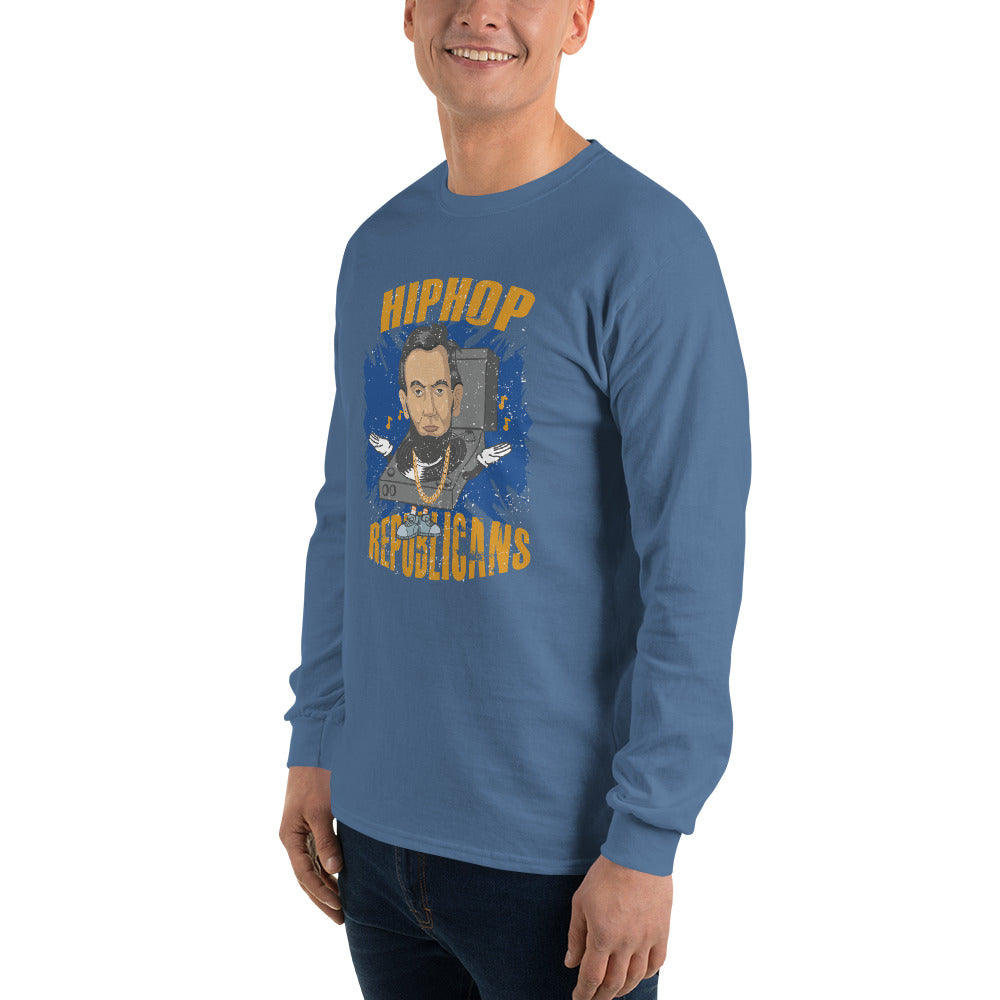 Abraham Lincoln Hip-Hop Republicans Long Sleeve Shirt