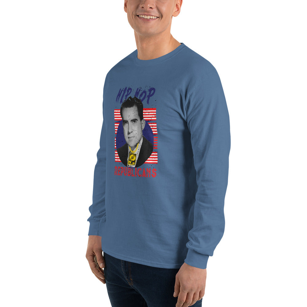 Richard Nixon Hip-Hop Republicans Long Sleeve Shirt