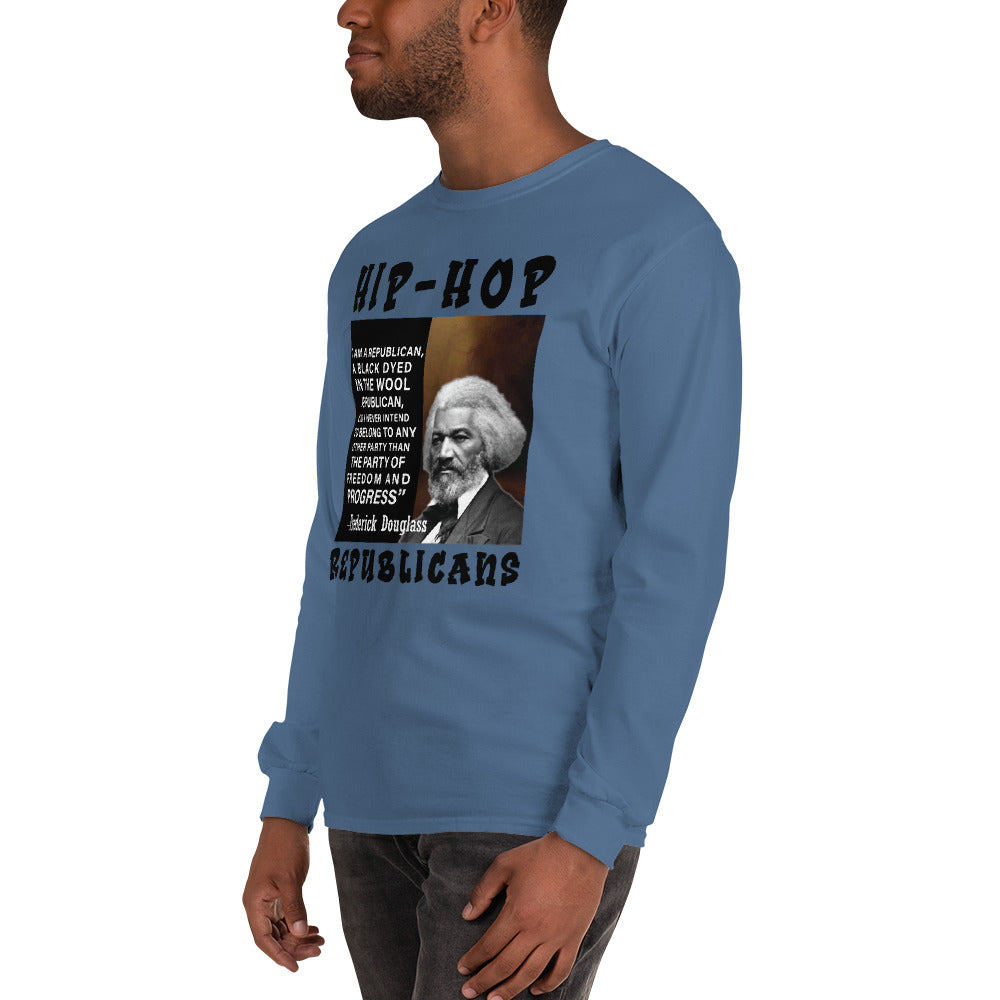 Frederick Douglass Hip-Hop Republicans Long Sleeve Shirt
